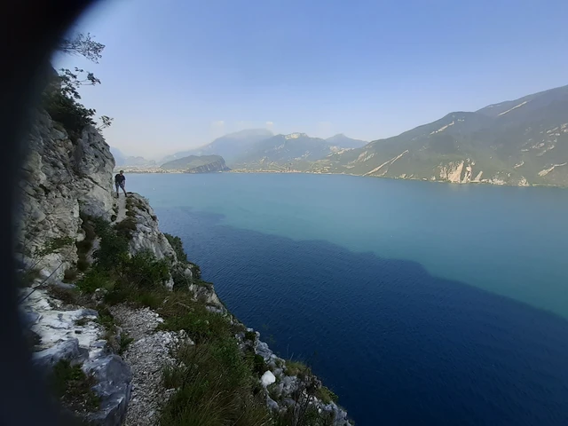 Scrambling: the Smugglers' Trail at Lake Garda